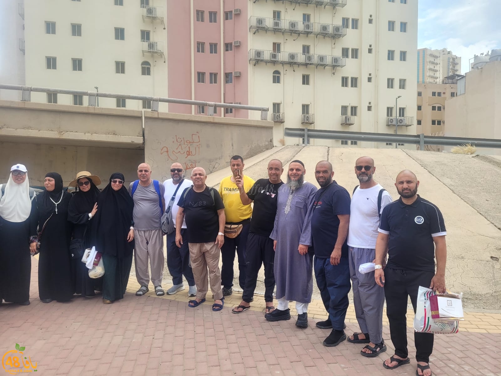  صور: حجاج يافا ينتهون من أداء مناسك الحج ويستعدون للمغادرة